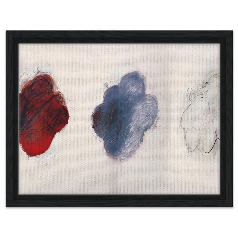 Cy Twombly Fifty Days at Iliam Achilles Patroclus Hector Shades Framed Canvas