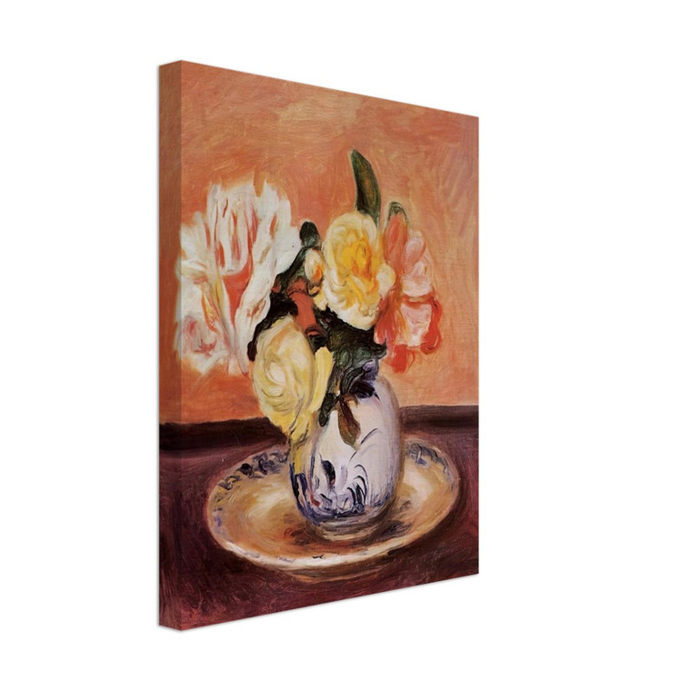 PierreAuguste Renoir  VASE OF FLOWERS N5 Canvas