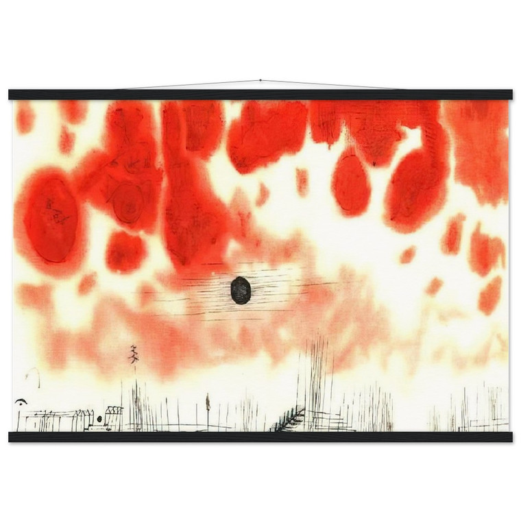 Paul Klee  CLOUDS OVER BOR 1940 Museum-Quality Matte Paper Poster with Hanger