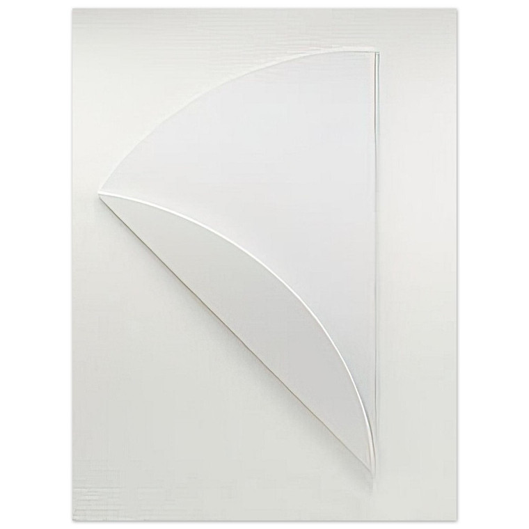 Ellsworth Kelly  White Relief over White Aluminum Print