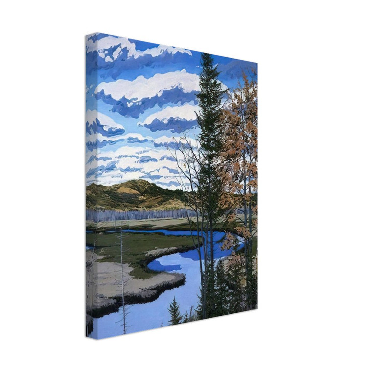 Neil Welliver  Shadow on Briggs Meadow  1981 Canvas