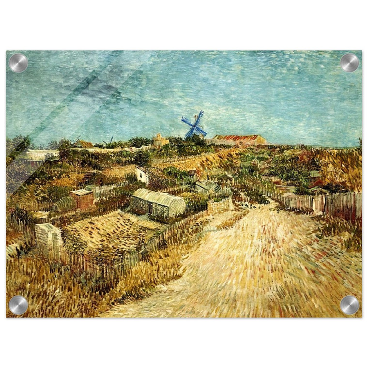 Vincent van Gogh  Vegetable Gardens in Montmartre Acrylic Print