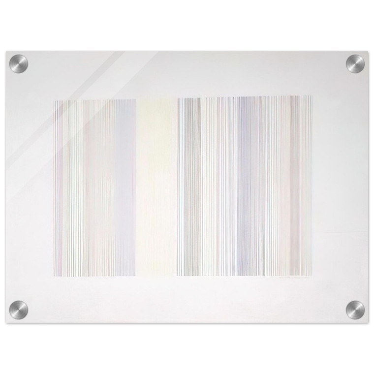 Gene Davis  Cold Turkey  1973 Acrylic Print