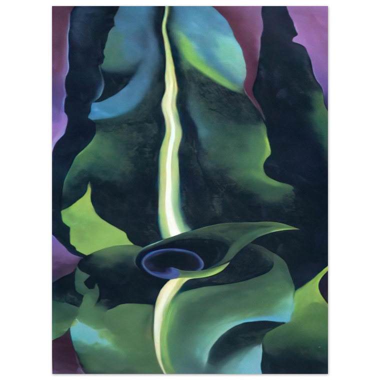 Georgia OKeeffe  Corn Dark I Aluminum Print