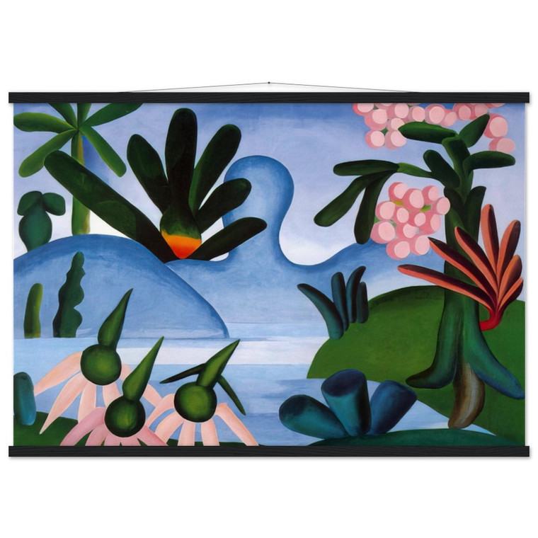 Tarsila do Amaral  The Lake Museum-Quality Matte Paper Poster with Hanger