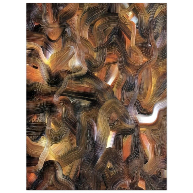 Gerhard Richter  RED BLUE YELLOW Aluminum Print