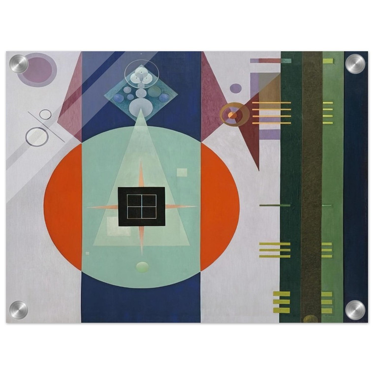 Rudolf Bauer  DARK SQUARE 1938 Acrylic Print