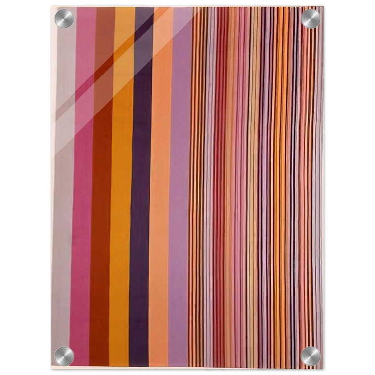 Gene Davis  Lincoln Center  1971 Acrylic Print