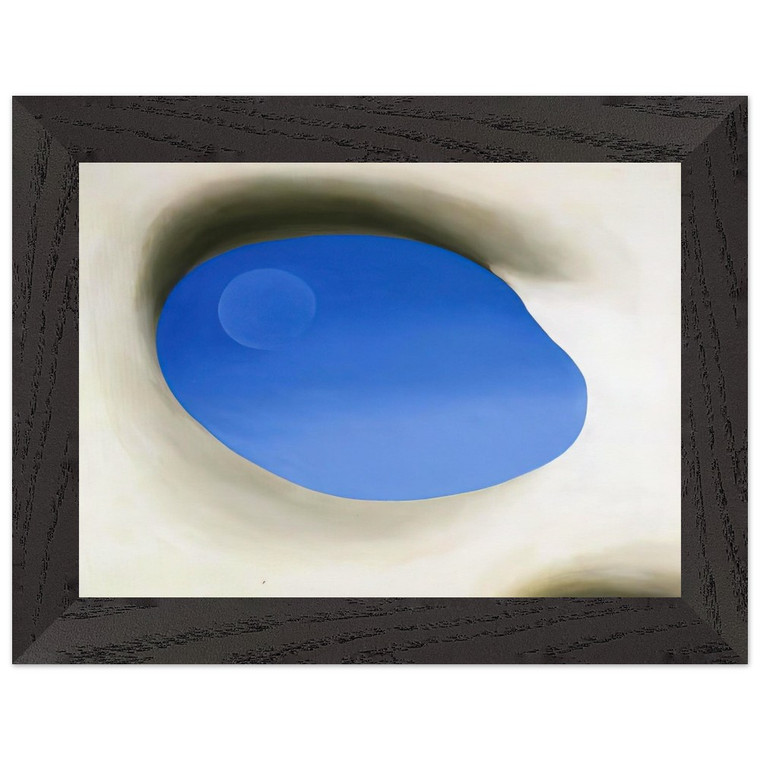 Georgia OKeeffe  Pelvis IV Premium Wooden Framed Art Print / Poster