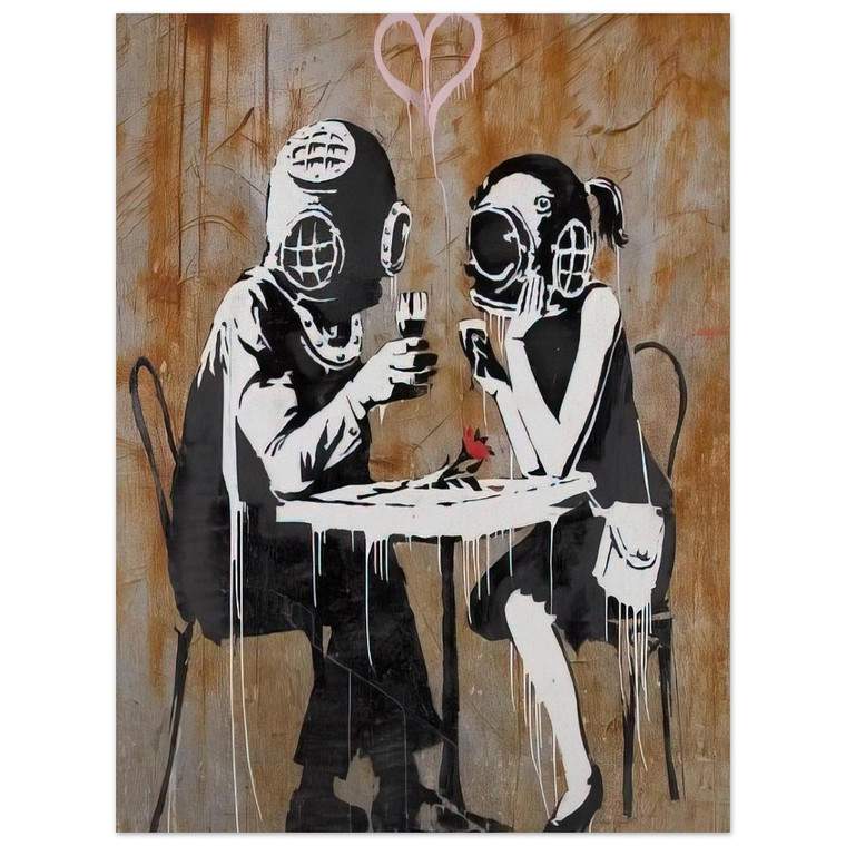 Banksy  THINK TANK 2003 Aluminum Print