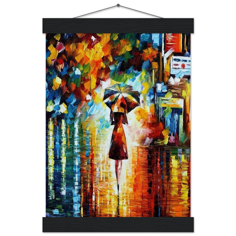 Leonid Afremov  Leonid Afremov N36 Museum-Quality Matte Paper Poster with Hanger