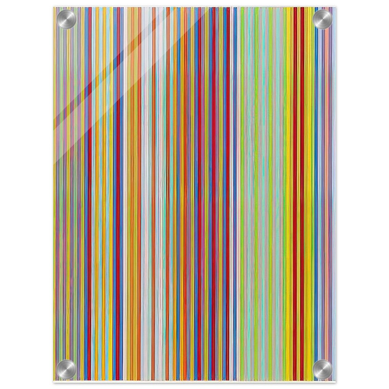 Gene Davis  Graf Zeppelin  1969 Acrylic Print