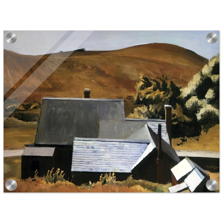 Edward Hopper  Burly Cobb s House South Truro Acrylic Print