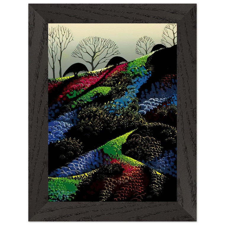 Eyvind Earle  Little Jewels Premium Wooden Framed Art Print / Poster