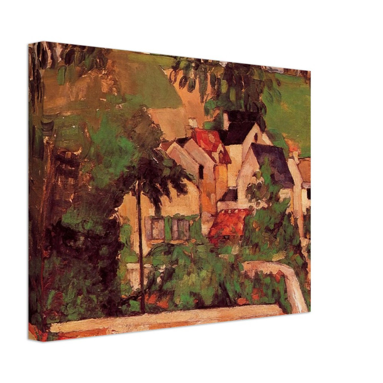 Paul Cezanne  Etude  Paysage a Auvers Canvas