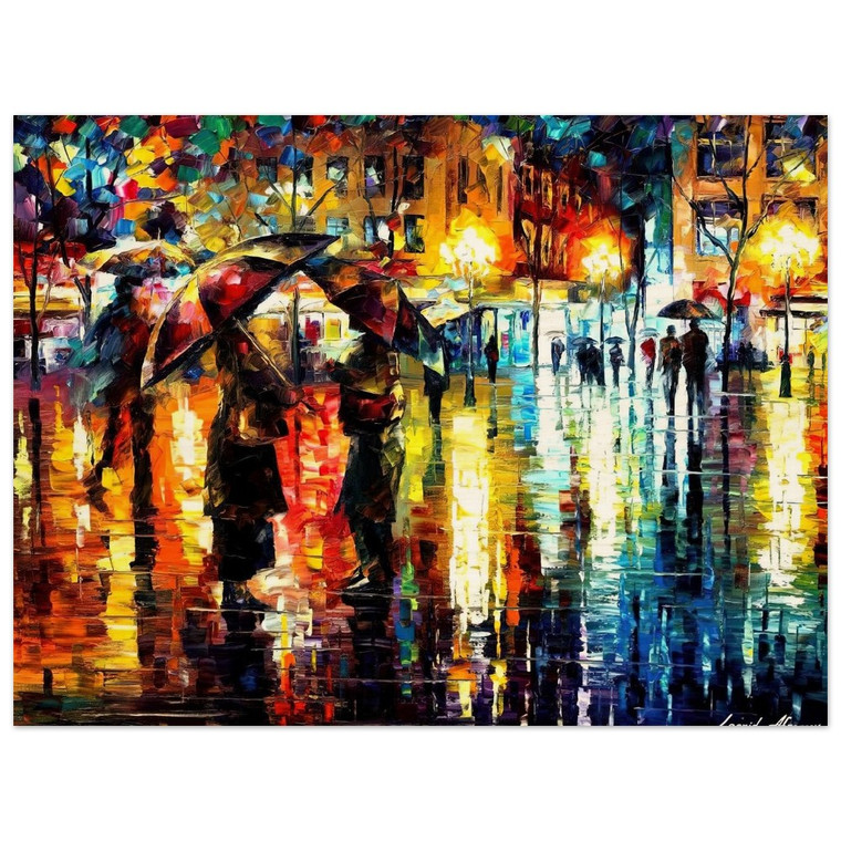Leonid Afremov  Leonid Afremov N5 Wood Print