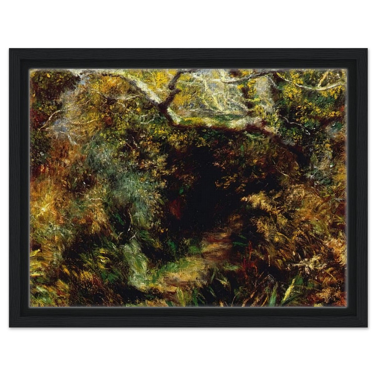 PierreAuguste Renoir  Mediterranean Landscape N2 Framed Canvas