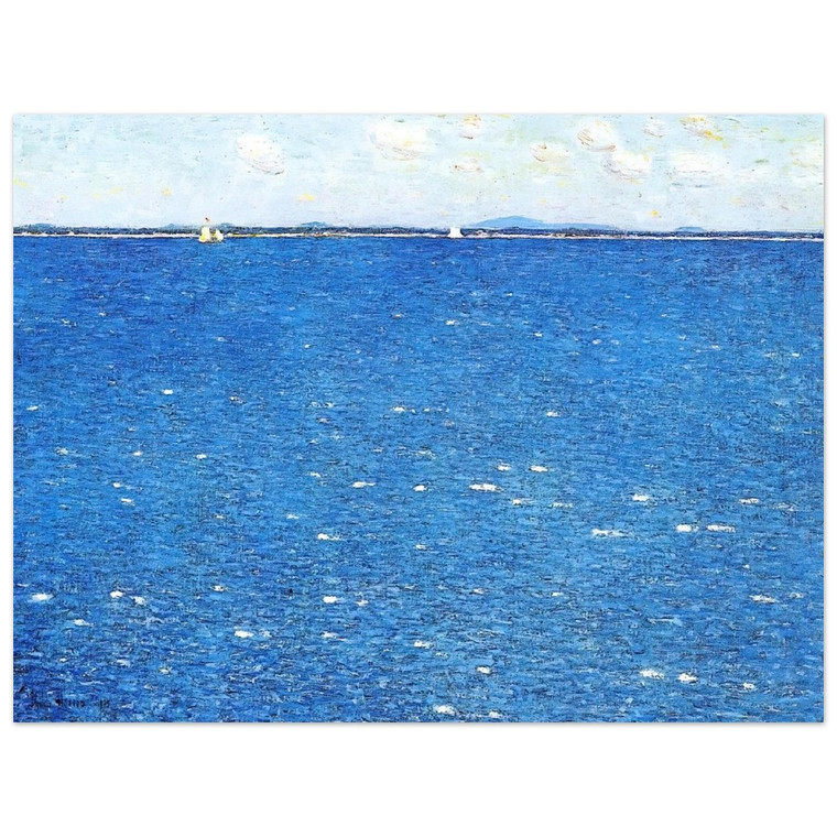 Childe Hassam  West Wind Appledore Aluminum Print