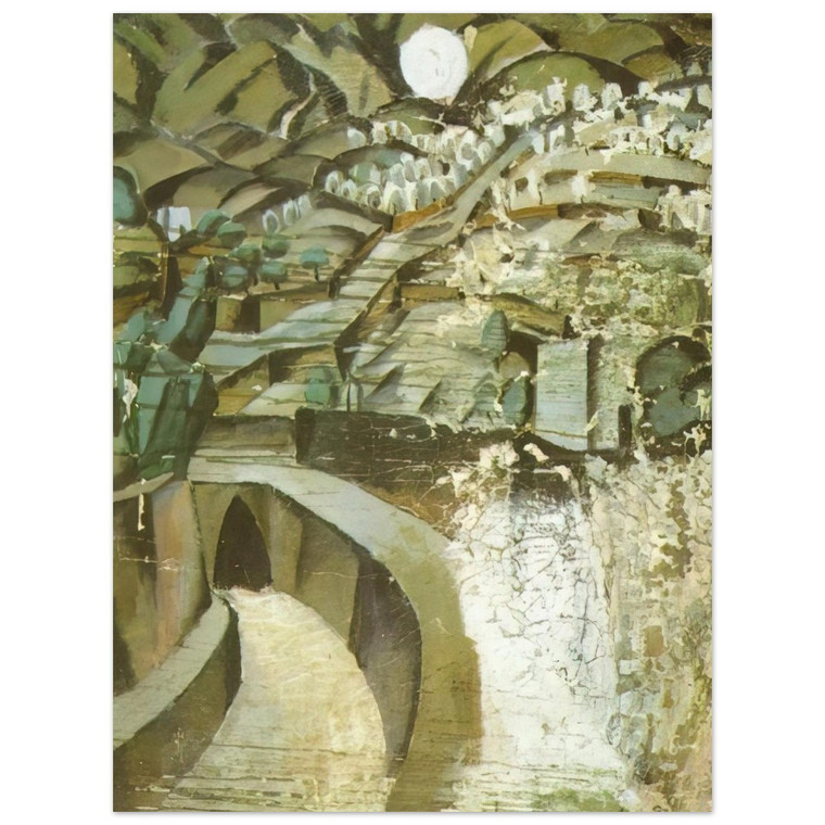 Salvador Dali  LA JORNETA Aluminum Print