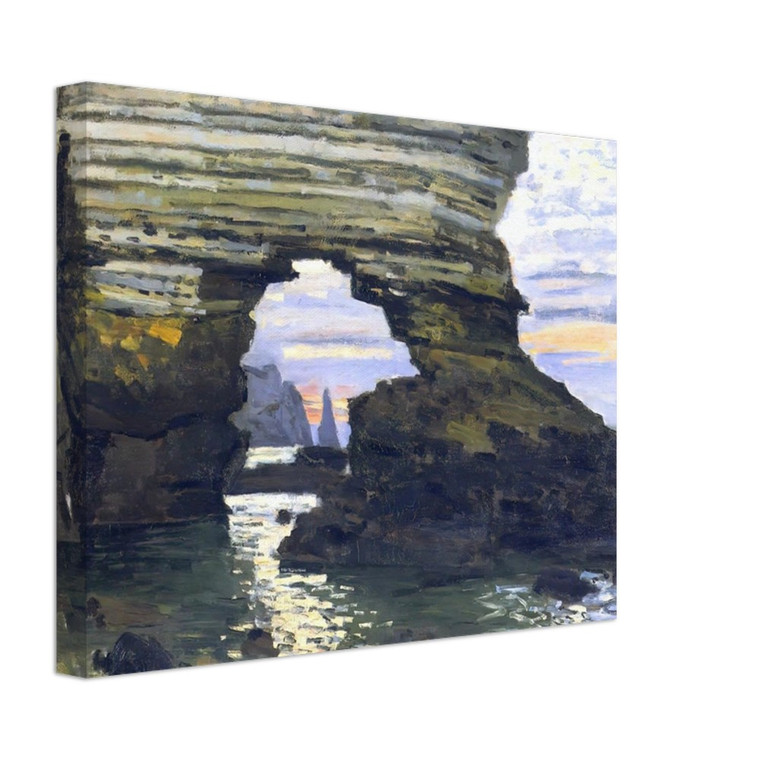 claude monet  Port d Amount Etretat Canvas