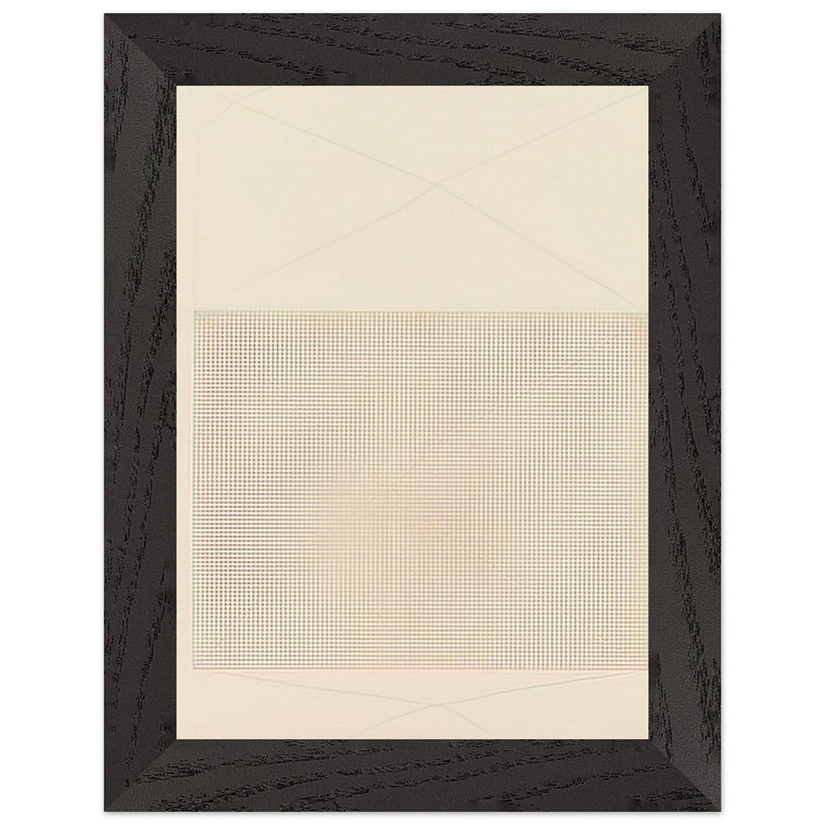 Gego  Untitled 7315  1973 Premium Wooden Framed Art Print / Poster