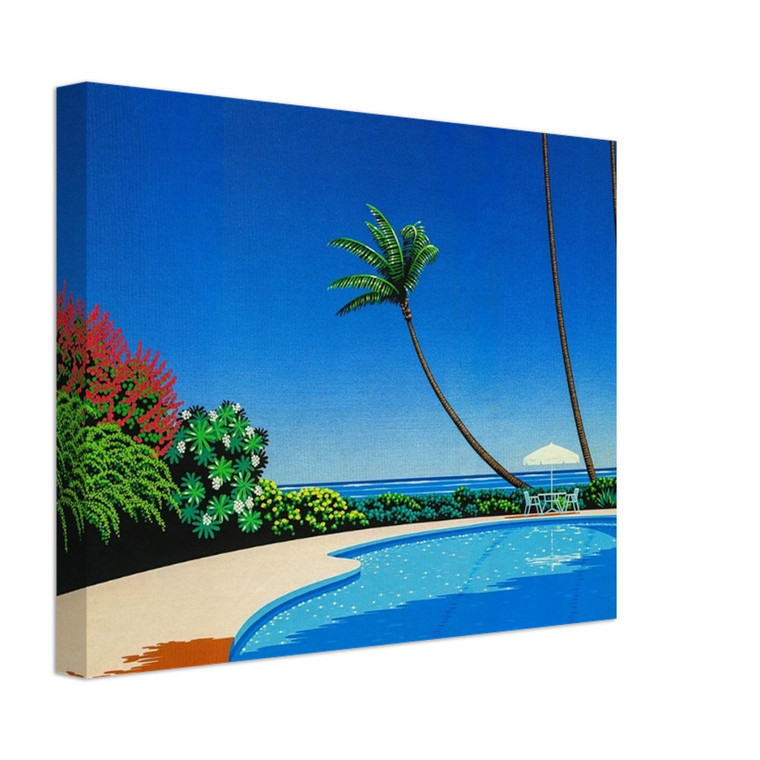 Hiroshi Nagai  Shade of Palm Grove II Canvas