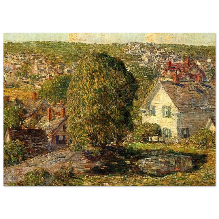 Childe Hassam  Outskirts of East Gloucester Fine Art Poster / Art Print