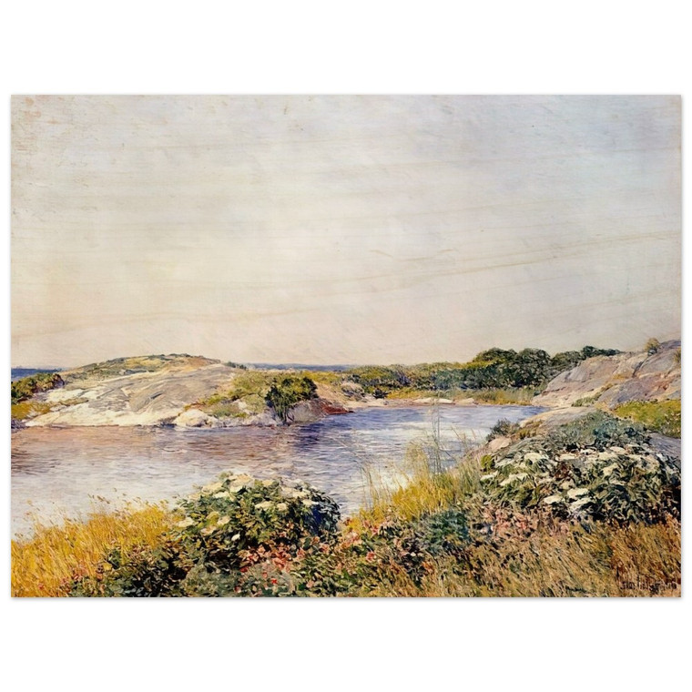Childe Hassam  The Little Pond Appledore Wood Print