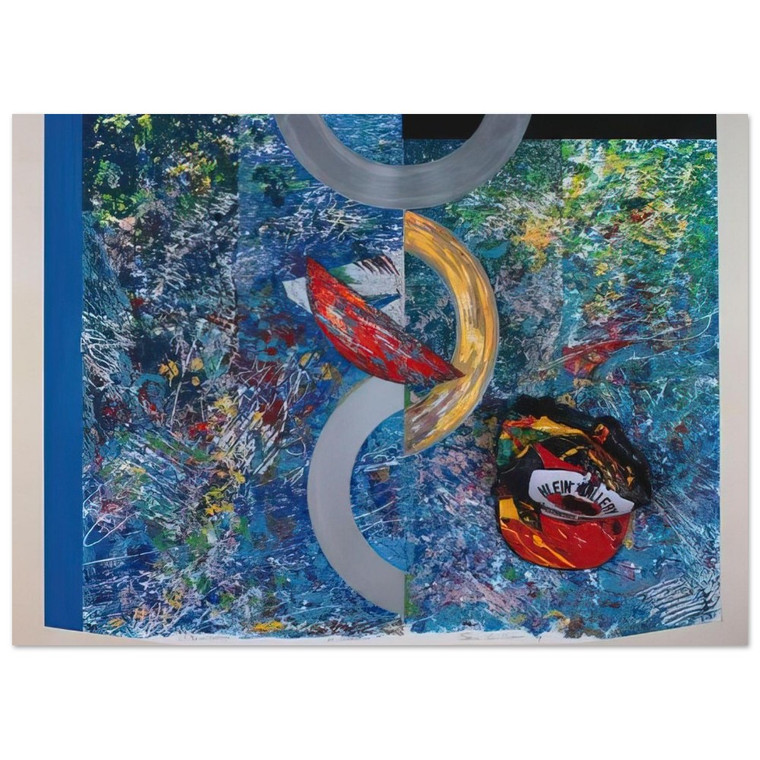Sam Gilliam  In Celebration Fine Art Poster / Art Print