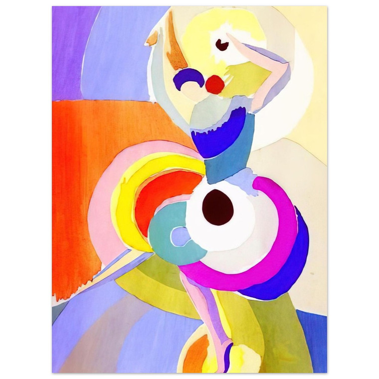 Sonia Delaunay  FLAMENCO DANCER Aluminum Print