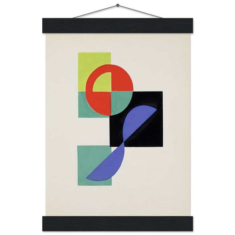Sonia Delaunay Tristan Tzara Museum-Quality Matte Paper Poster with Hanger