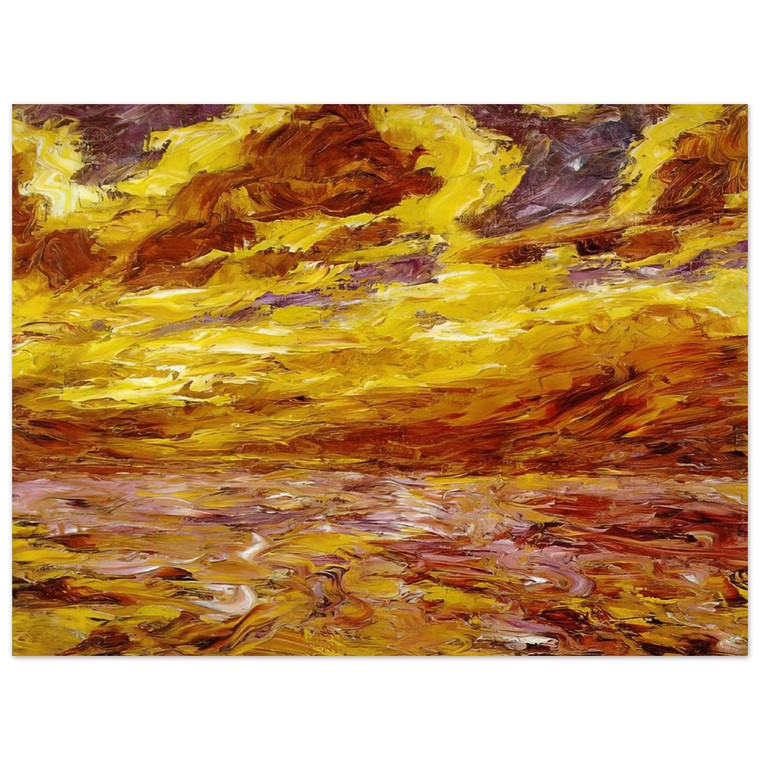 Emil Nolde  Autumn Sea VII Aluminum Print