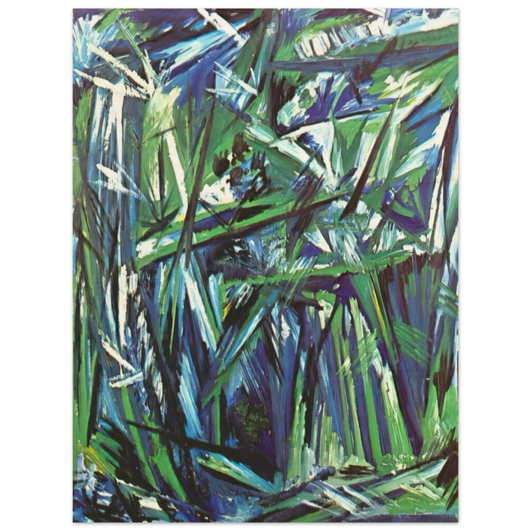 Natalia Goncharova  Green Forest  1911 Wood Print