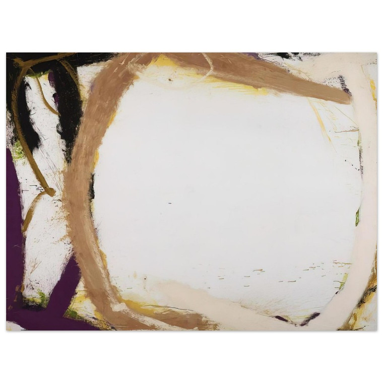 Norman Bluhm  Mojabe  1966 Aluminum Print