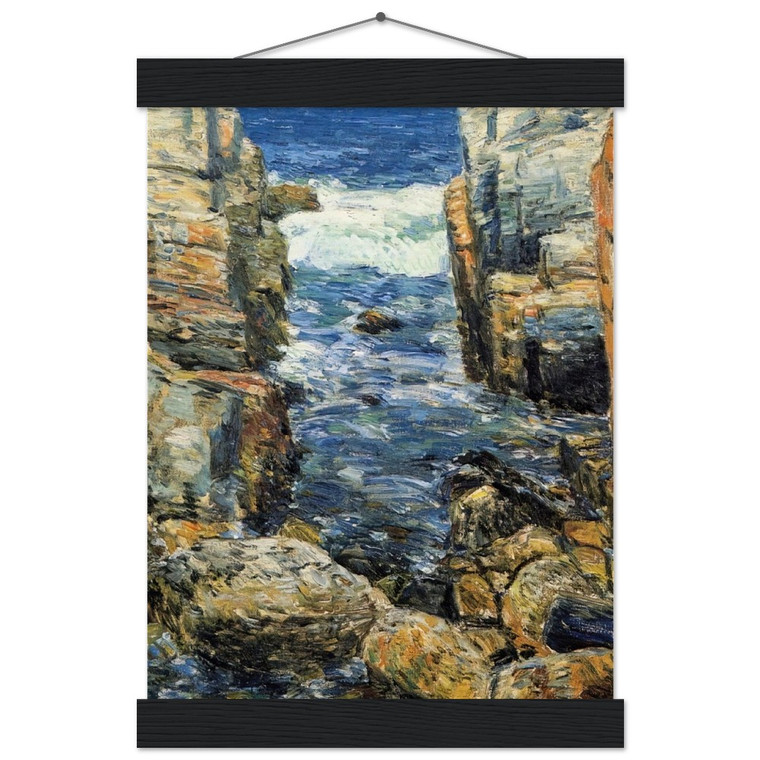 Childe Hassam The South Gorge Appledore Isles of Shoals Matte Poster Hanger