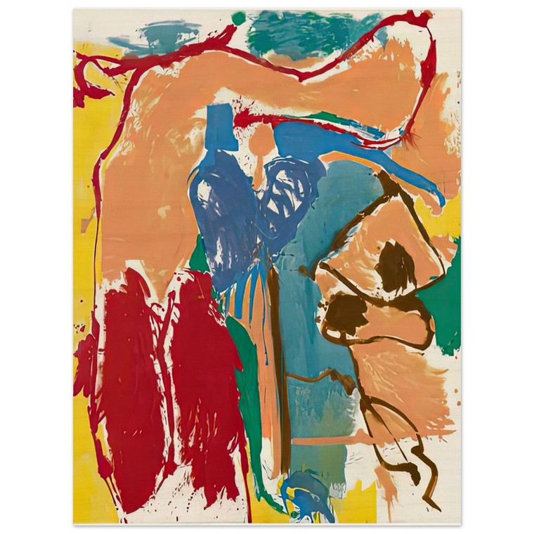 Helen Frankenthaler  Mediterranean Thoughts 1960 Wood Print