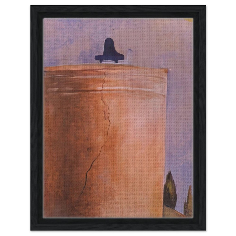 Salvador Dali  TOWER Framed Canvas