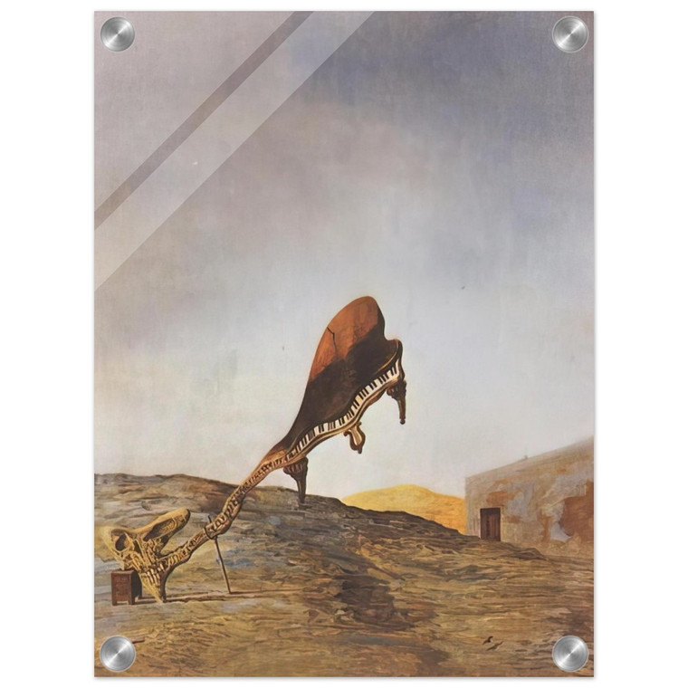 Salvador Dali Skull with Lyric Appendage 1934 Acrylic Print