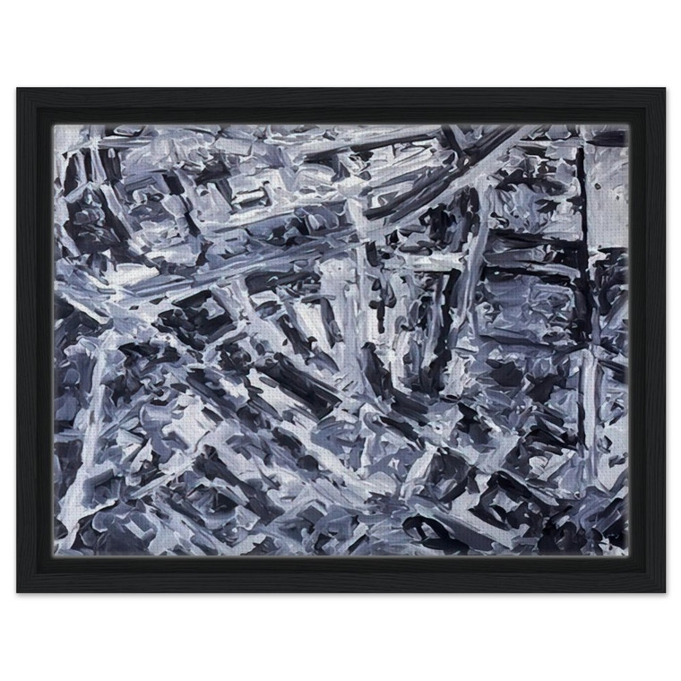 Gerhard Richter  TOWNSCAPE PL 1970 0 Framed Canvas