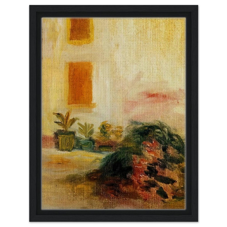 PierreAuguste Renoir  Farm Courtyard Framed Canvas