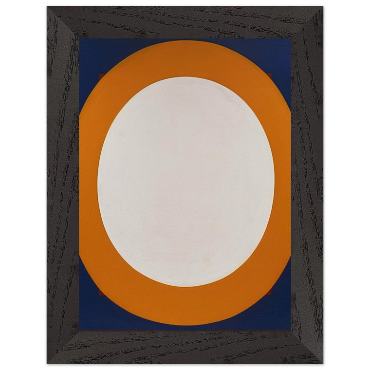 Al Held  Mao Premium Wooden Framed Art Print / Poster