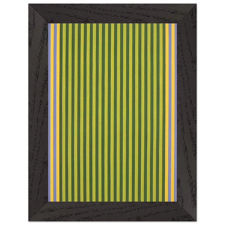 Gene Davis LimelightSounds of Grass 1960 Premium Framed Print/Poster