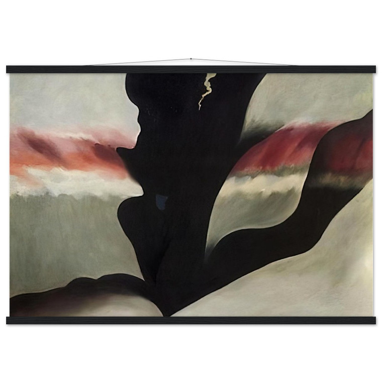 Georgia OKeeffe  Black Place Green Museum-Quality Matte Paper Poster with Hanger