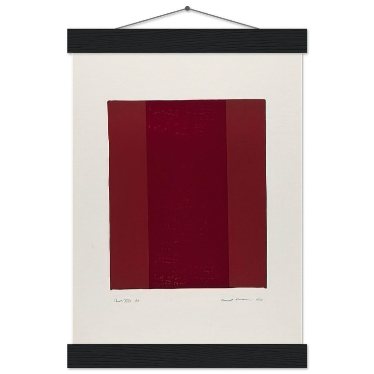Barnett Newman  Canto XVIII Museum-Quality Matte Paper Poster with Hanger