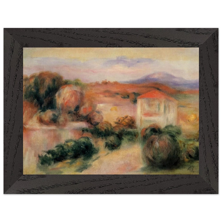PierreAuguste Renoir  White Houses Premium Wooden Framed Art Print / Poster