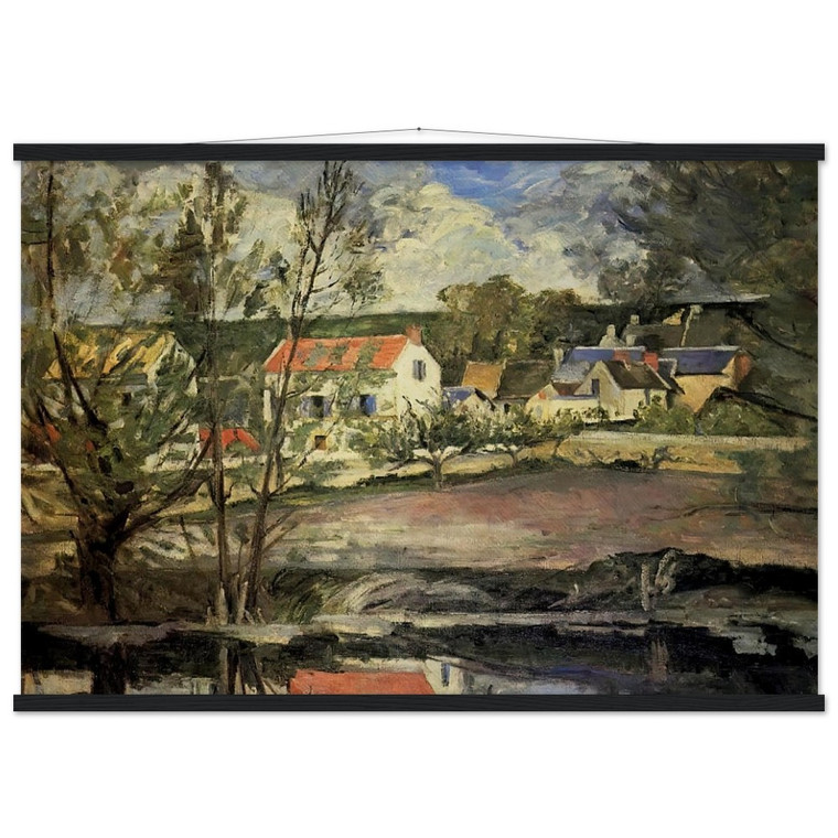 Paul Cezanne  In the Oise Valley Museum-Quality Matte Paper Poster with Hanger