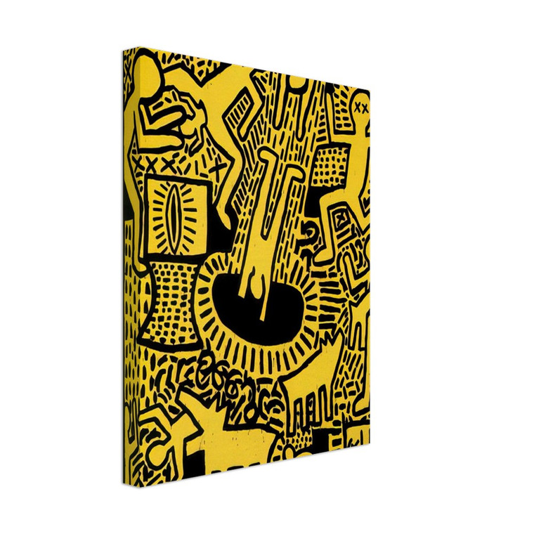 Keith Haring  UNTITLED 1981 N2 Canvas