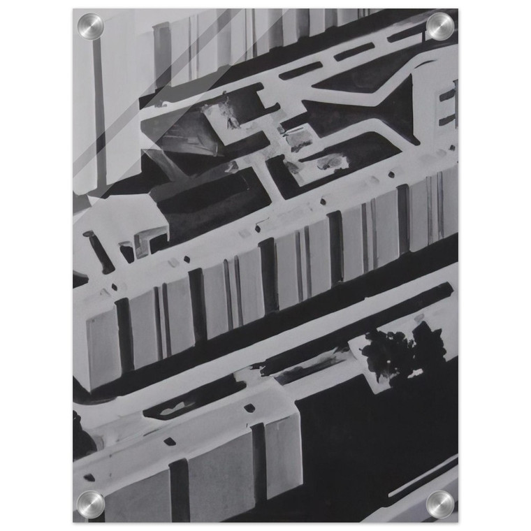 Gerhard Richter  TOWNSCAPE SL 1969 0 Acrylic Print