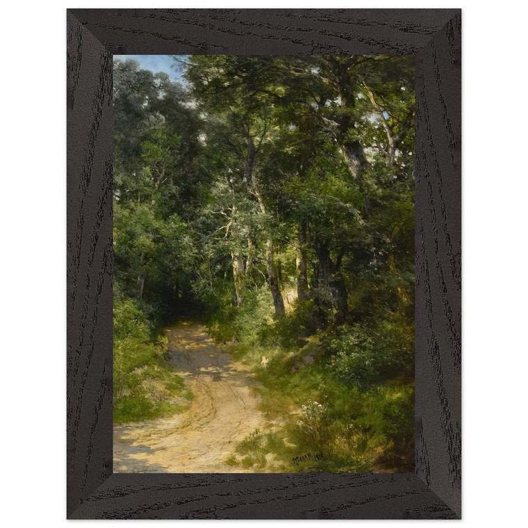 Thomas Moran Cockington Torquay Eng. Premium Wooden Framed Art Print / Poster