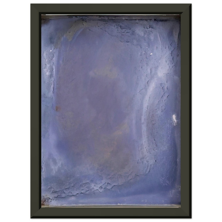 Gotthard Graubner  FARBWANNE 1985 Premium Metal Framed Art Print / Poster